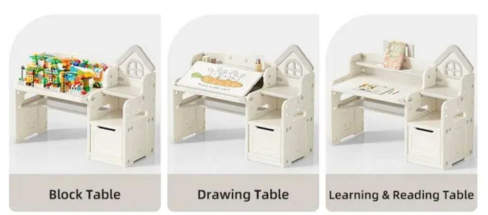 Стол и стулья набор для детей