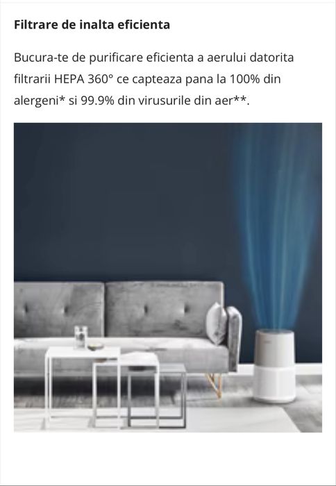 Purificator Rowenta Pure Air City NOU SIGILAT