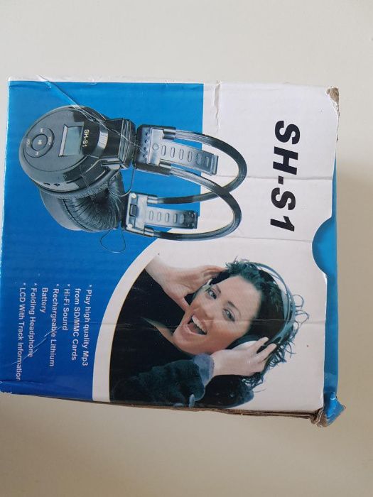 Casti FM microfon MP3 player anulare zgomot comutare melodie volum Noi