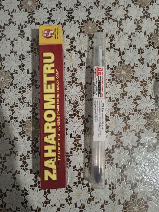 Спиртомер  и захаромер за измерване на алкохолни градуси