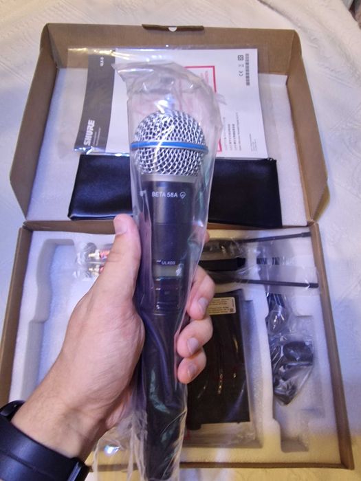Безжичен микрофон SHURE ULXD24/B58 – нов