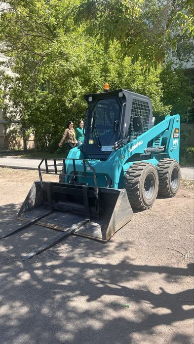 Услуги мини погрузчика sunwad 3220