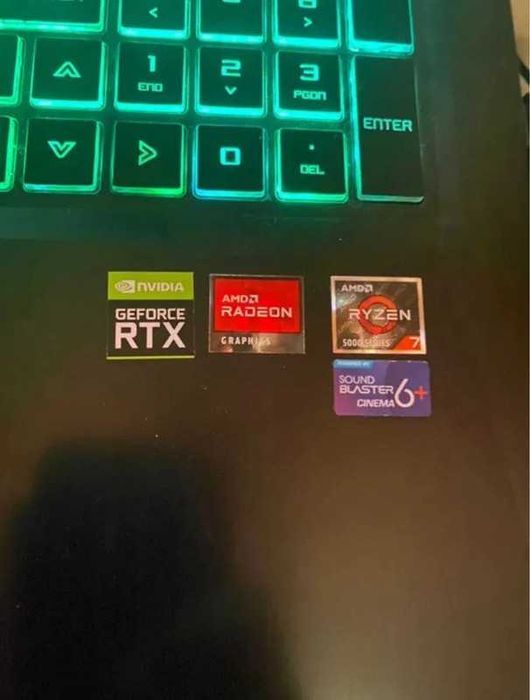 Laptop Gaming - Ryzen 7 - RTX 3060 - 32 RAM