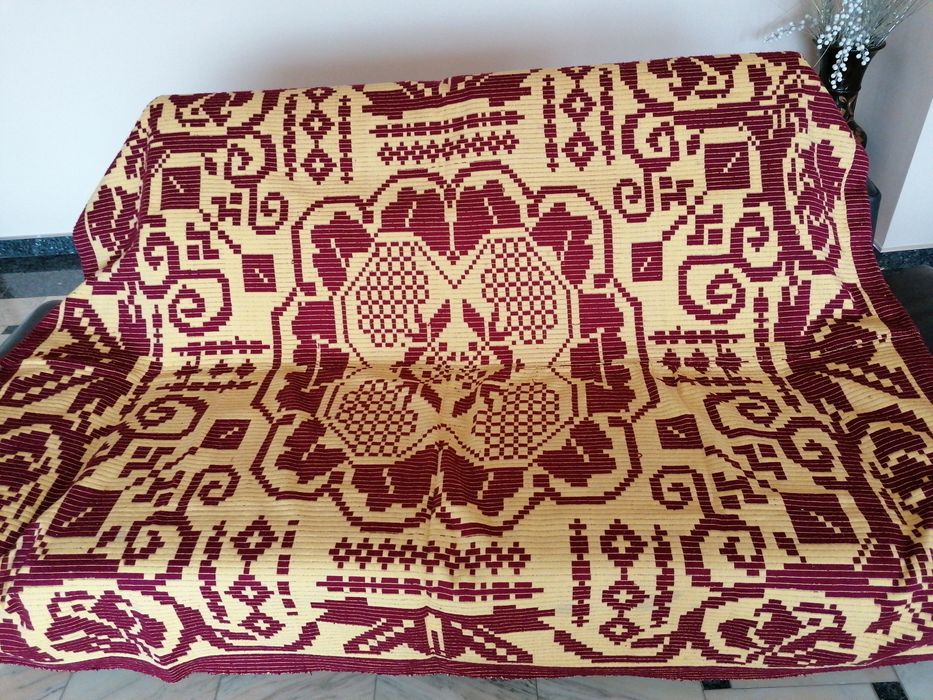 Cuvertura (țol) din Ardeal, tesut in casa, stare f buna