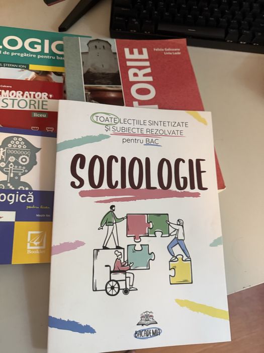 Carti De Pregatire Pentru Bacalaureat, romana, ietorie, logica, socio