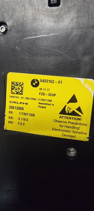 Плафон с жестове / Gesture Light panel bmw G30, 31,01,02,20,21