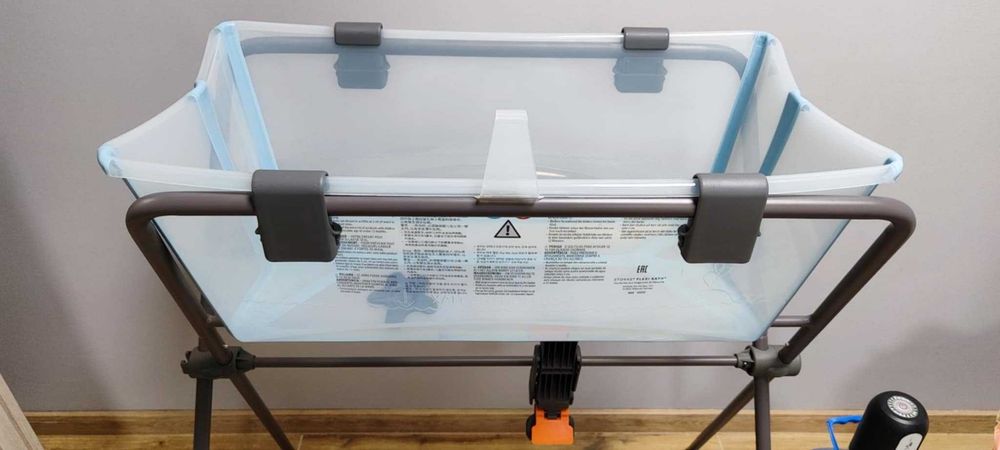 Вана+стойка за новородено+стойка stokke