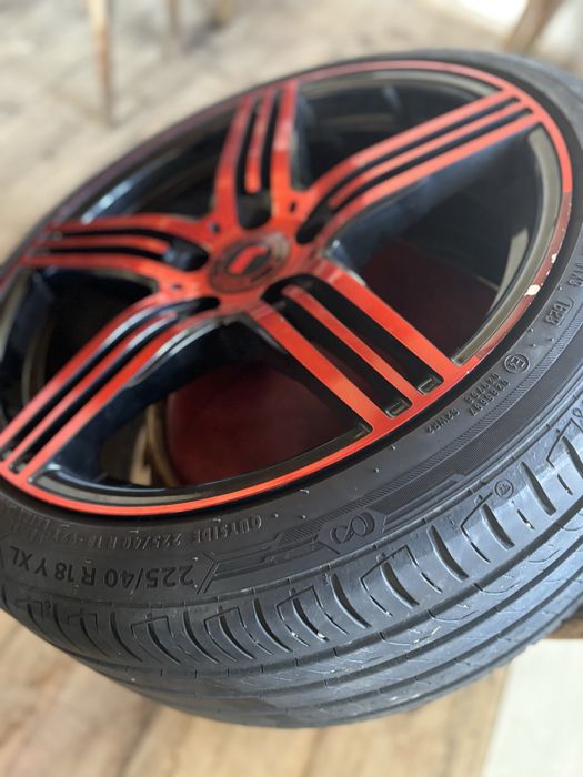 Алуминиеви джанти 18 с гуми 225/40 R18