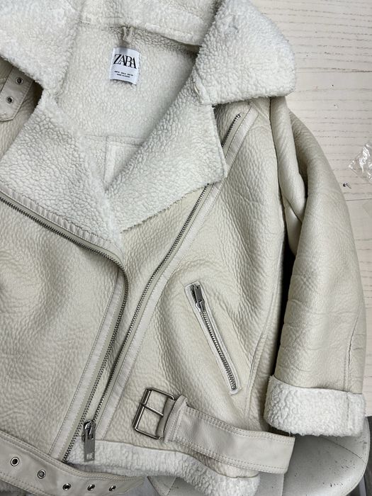 Дубленка ZARA куртка,зима