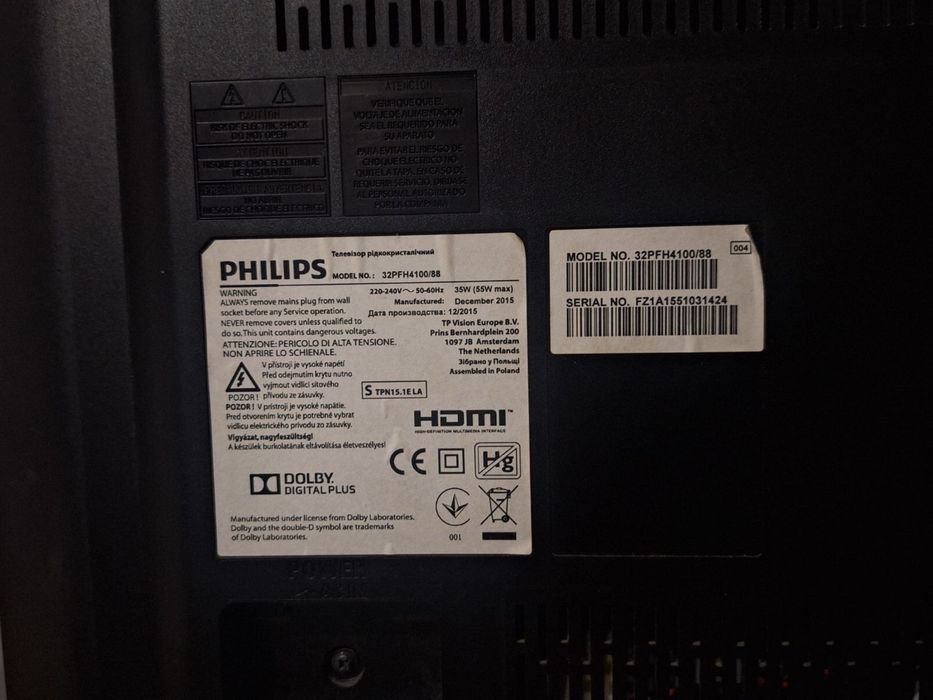 LED телевизор Philips 32PFH4100/88 Full HD