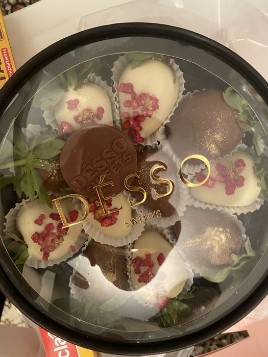 клубника в шоколаде свежие