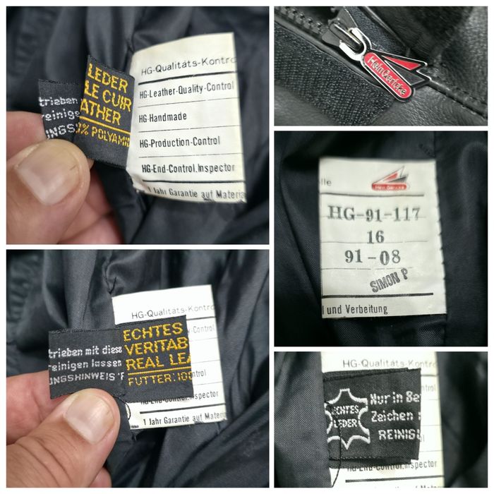 Pantaloni profi moto Hein Gericke Streetline, din piele naturală, marimea 58 (un XXL) Handmade