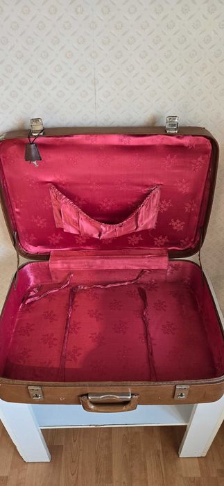 Винтажный чемодан ретро, реквизит (2 шт.)