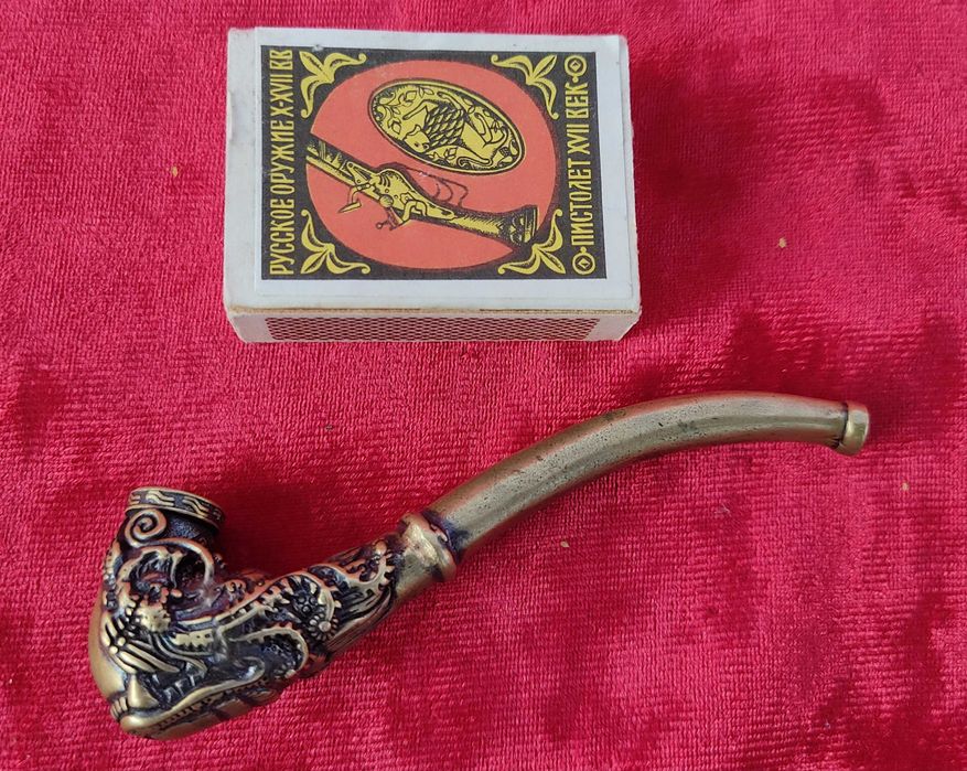 Трубка-мундштук из латуни