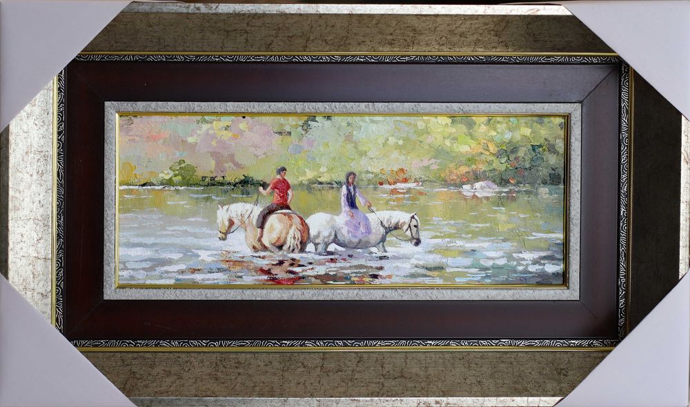 Картина масло/холст с рамой