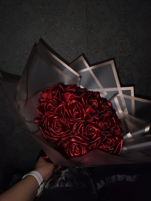 Розы ручной работы