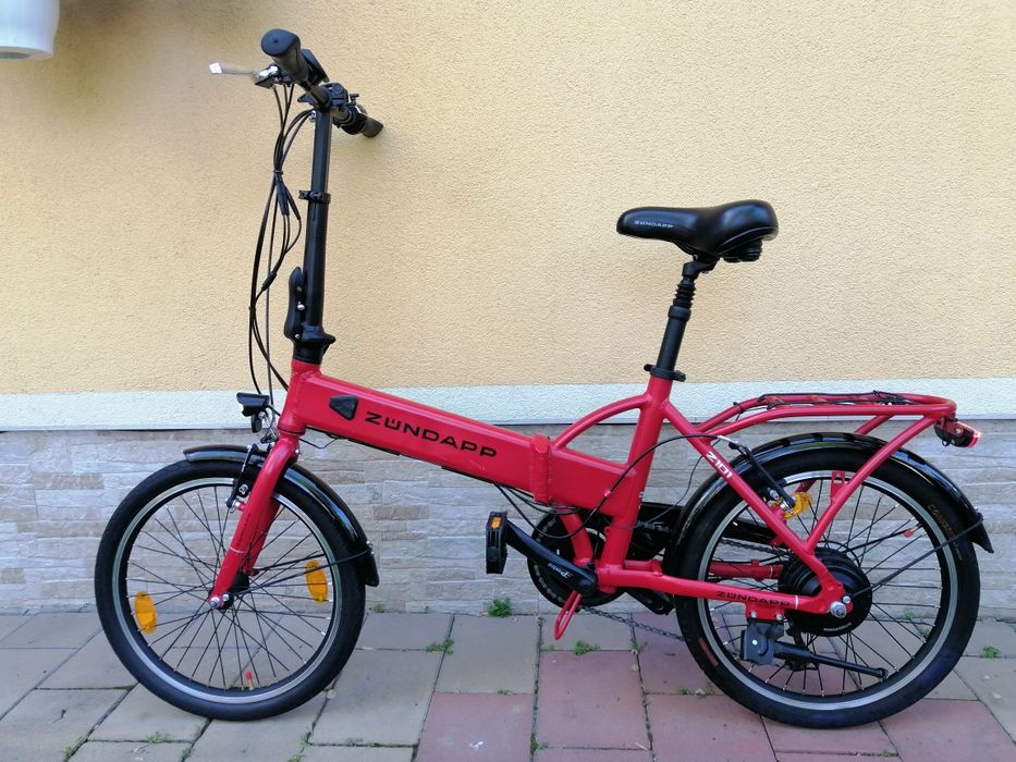 Електрически сгъваем велосипед 20 * ZUNDAPP RED Germany