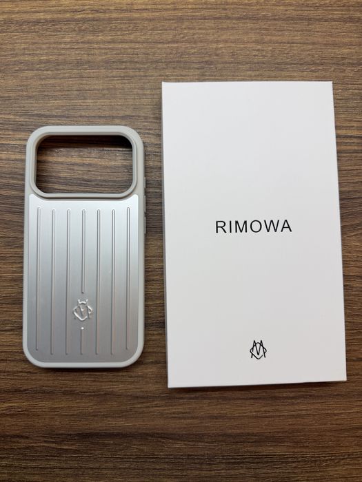 Rimowa iPhone 17 Pro Aluminum Case Husa (Carcasa) Metalica Argintie