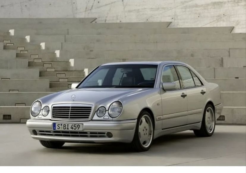 E50 AMG W210 передний бампер