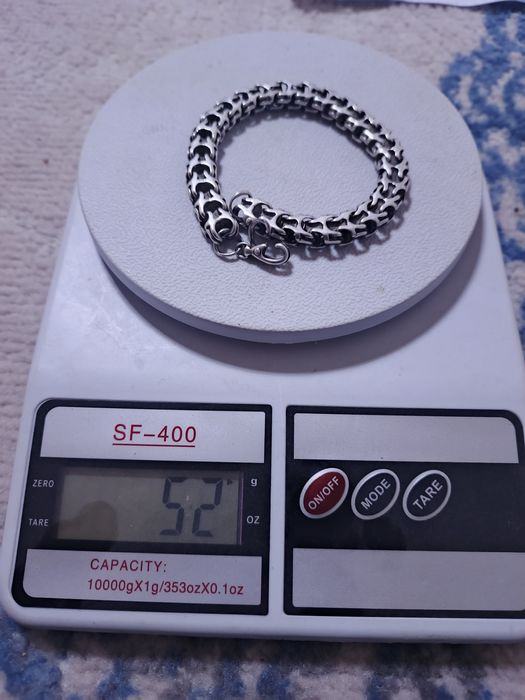 Браслет рамзес серебро мужской