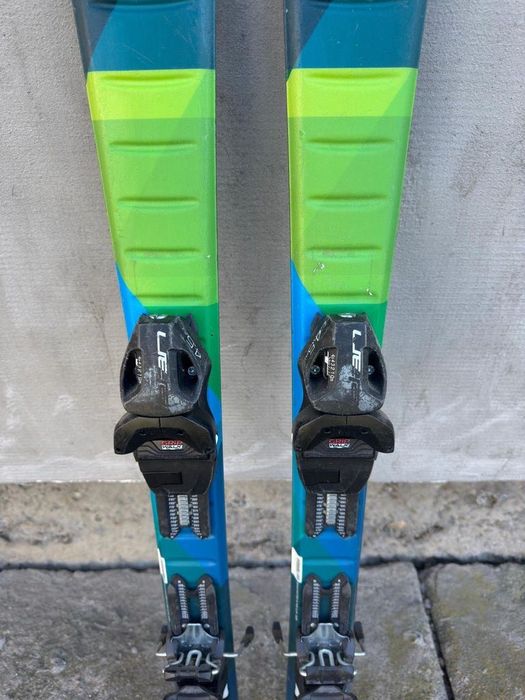 Ski Schiuri Copii Elan Maxx U-Flex 120 cm + Legături Elan EL 4.5 GripWalk