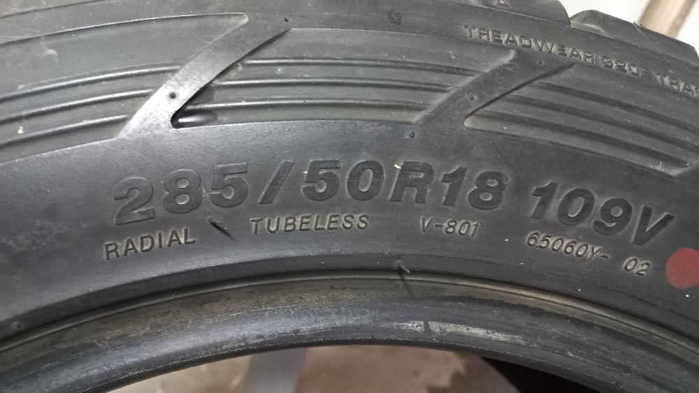 Продам шины 285/50R18, 275/60R18