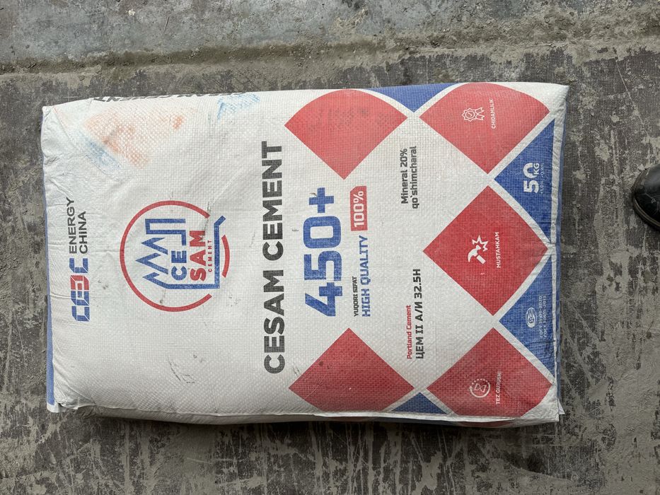 Avgonstonga sement yuboramiz 68$ tonnasi hamma harajati blan