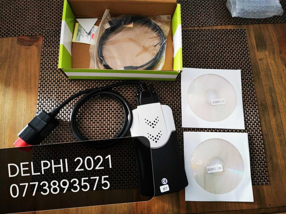 Diagnoza auto multimarca D E L P H I 2021 tester masina OBD2 Bluetooth