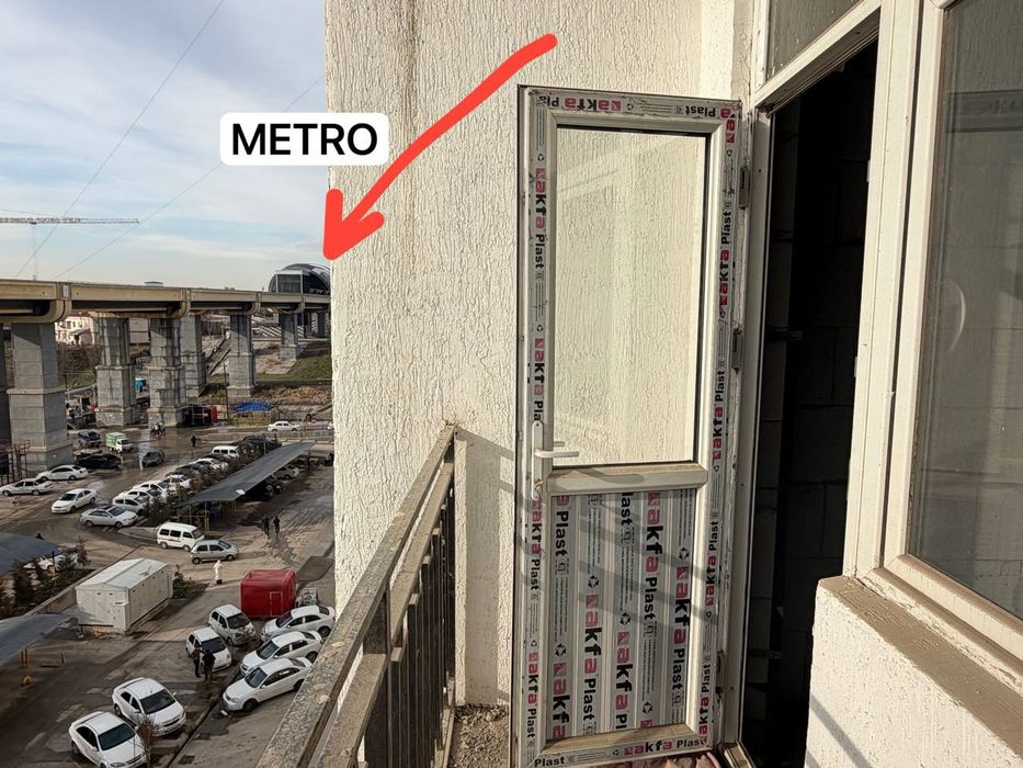 Арзон! Метро Чоштепа 1-6-12 Сергели новостройка 34м2 место шоколад.