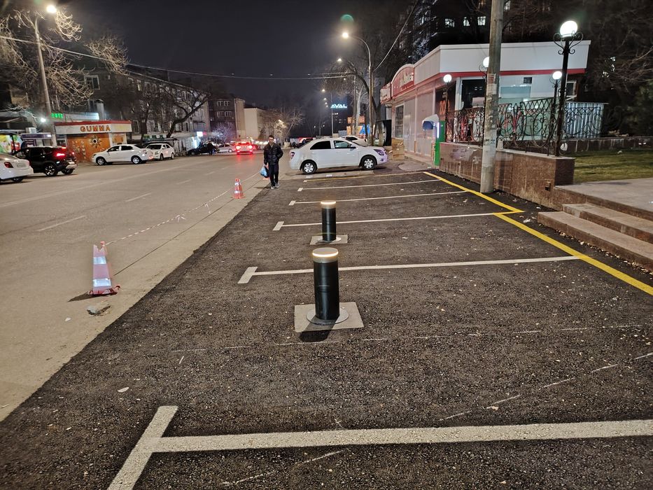 Ustanovka kameravideonabludeniya  domofon turniket shlagbaum i bollard