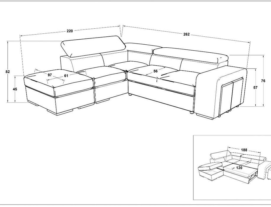 Разтегателен диван