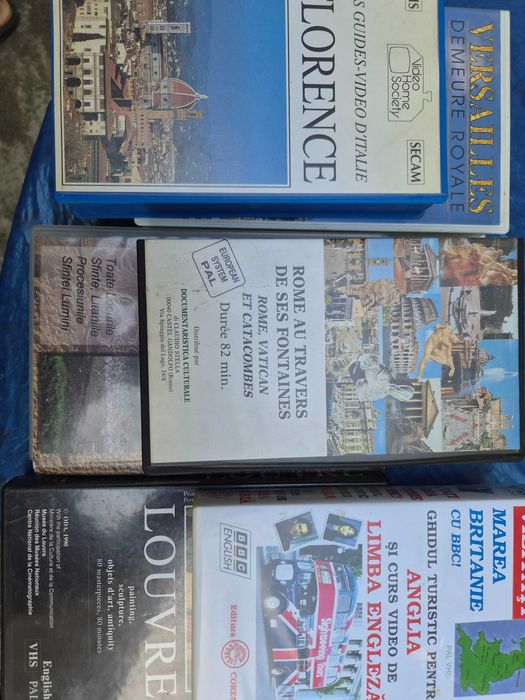 6 casete VHS ghiduri turistice