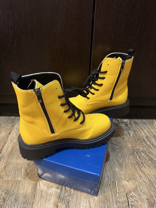 Ботинки, новые, кожаные размер 38