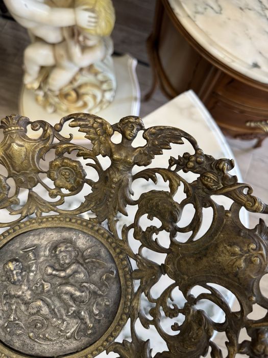 Fructiera baroc din bronz masiv