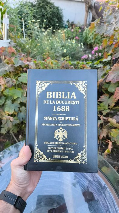 Prima biblie românească anul 1688, biblie veche.