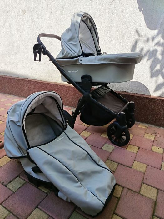 Carucior carut landou Krausman 2 in 1 Rider Soft Light Greu