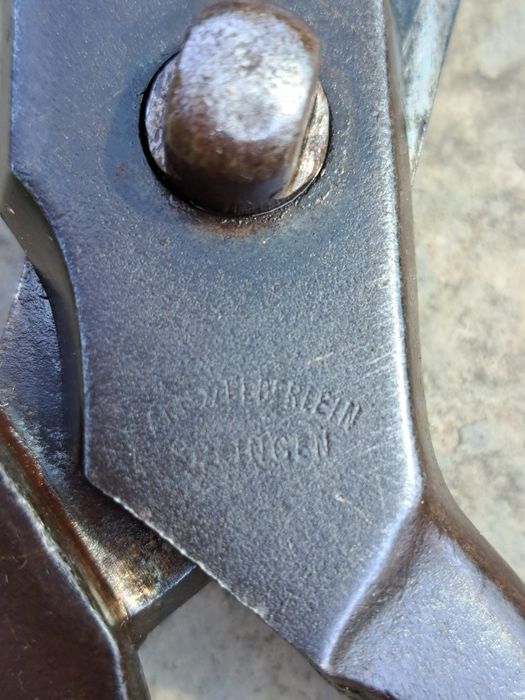 Стара ножица Mann & federlein Solingen