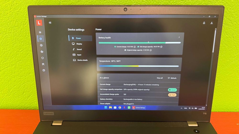 Thinkpad T15 Gen 2i, core I7-1185G7, 32 GB RAM, 512 GB NVME Samsung - impecabile