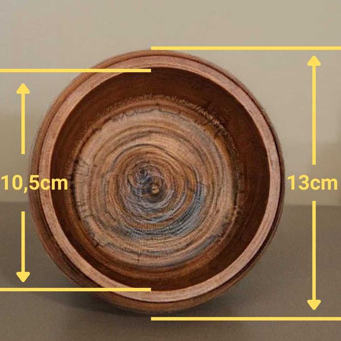 Ръчно изработена дървена купичка, купа ръчна изработка декорация дърво
