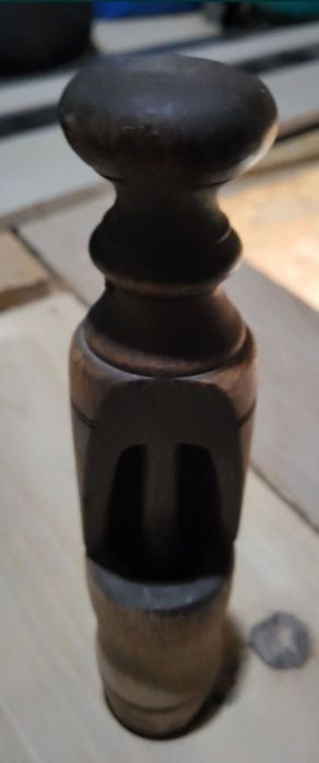 Obiecte/Vase de ceramica si zdrobitor lemn foarte vechi, de colectie