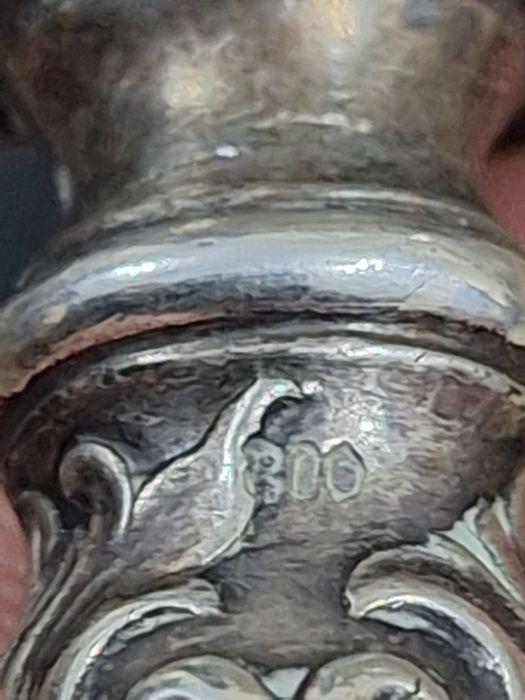 Сребърни старинни прибори