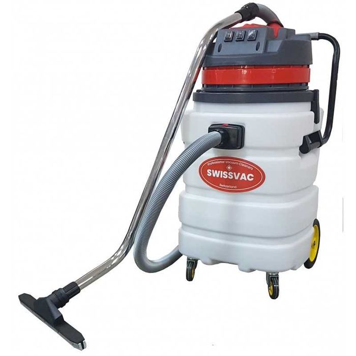 Aspirator umed-uscat CB90-3 SWISSVAC, 3 motoare ,3000W, cuva 90 litri