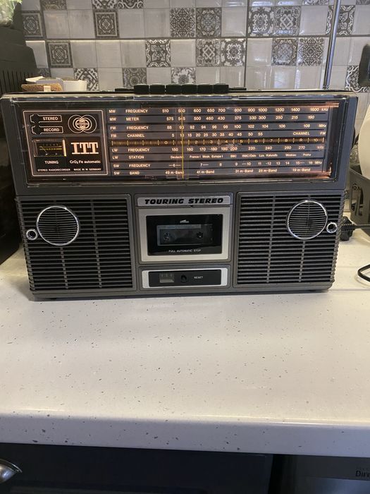 Radiocasetofon Boombox ITT Touring Stereo 109 Vintage