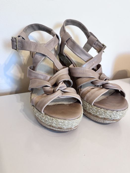 Sandale de piele Nine West