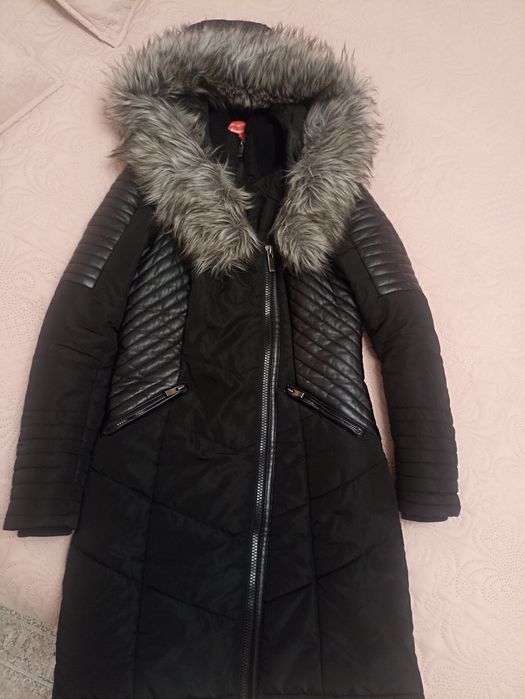 Страхотно дамско черно палто Only