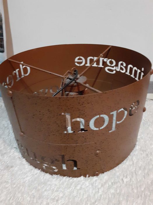 Lustra cu 3 becuri metal