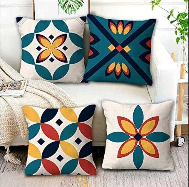 Wakasena Комплект калъфки за възглавници 4 бр. 45 x 45 см