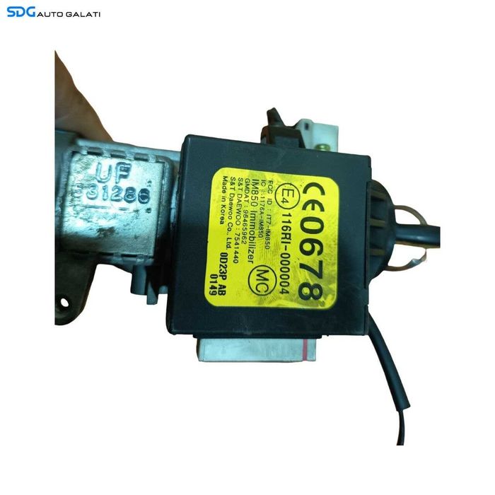 Kit Pornire ECU Calculator Motor Contact cu Chei Cheie CIP Imobilizator Chevrolet Aveo 1.2 Benzina 2003 - 2011 Cod 96983177 5WY5968C 96814463 [LS0379] [LS0380]