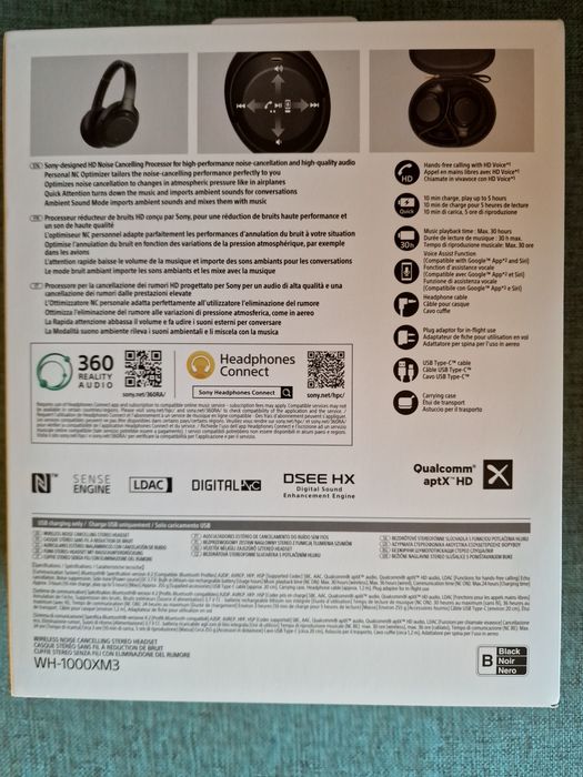 Sony WH-1000XM3 слушалки