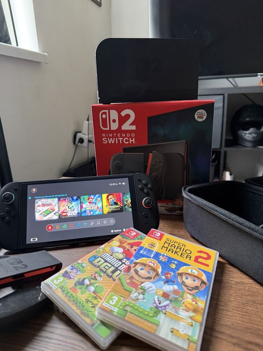 Nintendo switch 2 + 7 игри